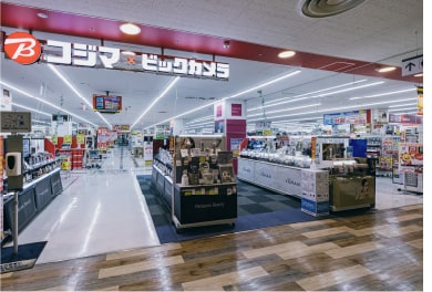 コジマ×ビックカメラ アピタ四日市店
(トナリエ四日市内)