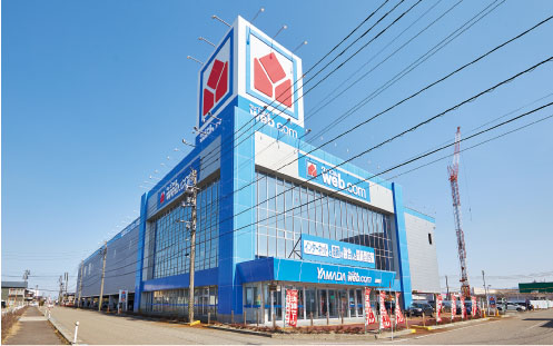 ヤマダデンキ YAMADA web.com 長岡店