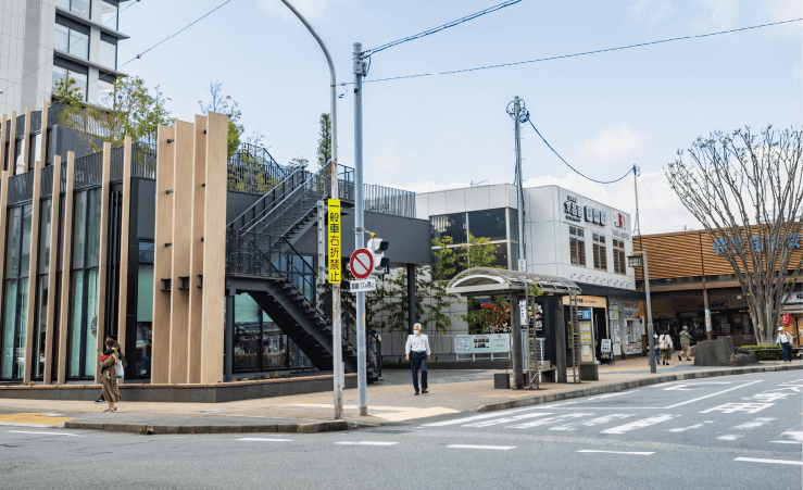 「三島」駅南口