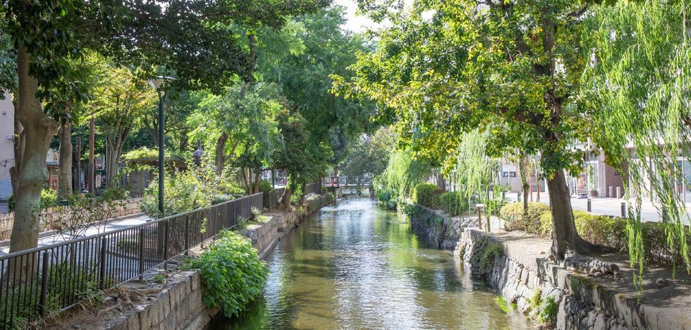 西川緑道公園