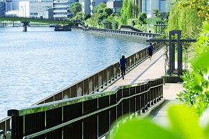 高浜運河遊歩道