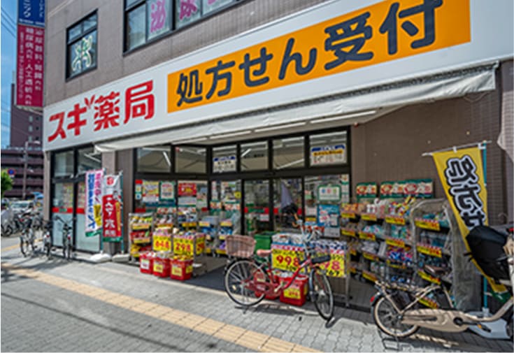 スギ薬局　あびこ駅前店