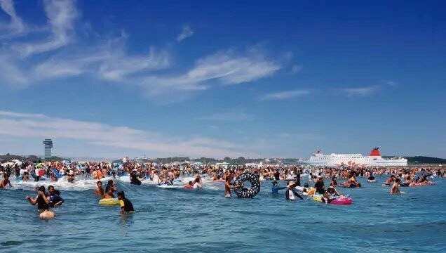 大洗サンビーチ海水浴場