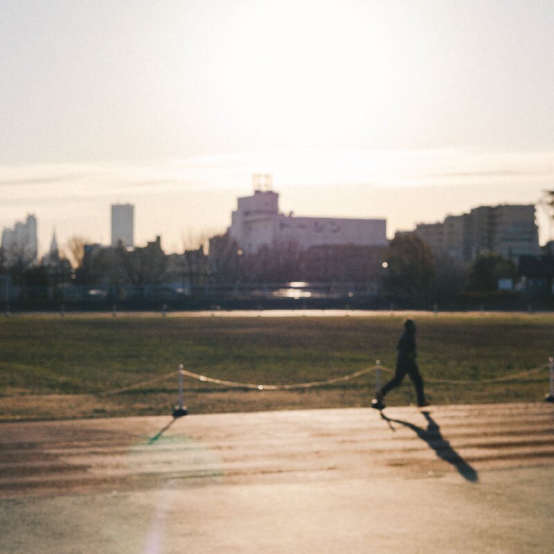 和田堀公園第二競技場(済美山運動場)周辺