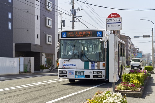 室見三丁目バス停