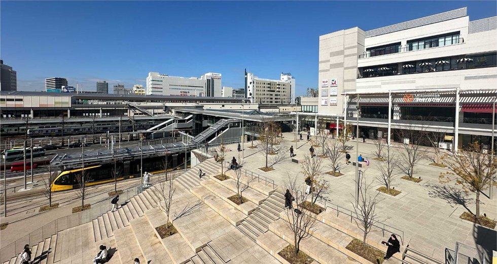 JR「宇都宮」駅東口