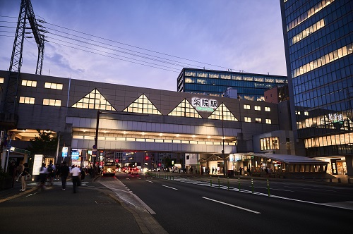 西鉄「薬院」駅