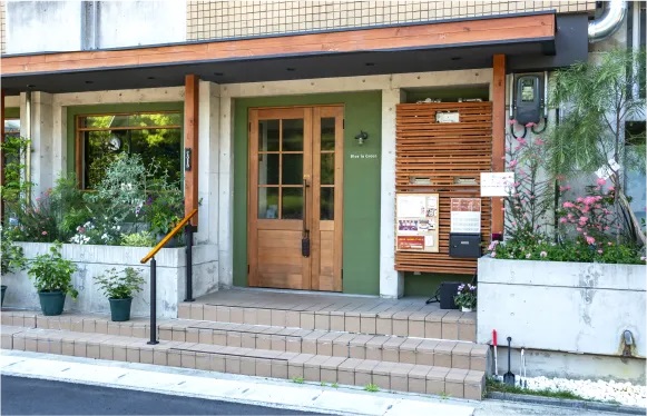 cafe Blue in Green