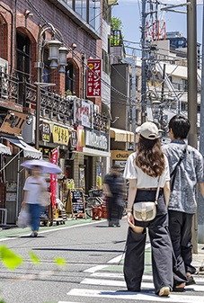 不動前駅通り商店街