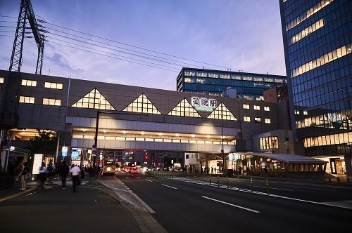 西鉄「薬院」駅