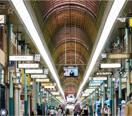 松山銀天街商店街
