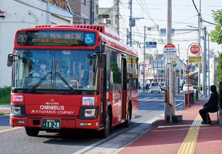 JR九州バス津田町バス停