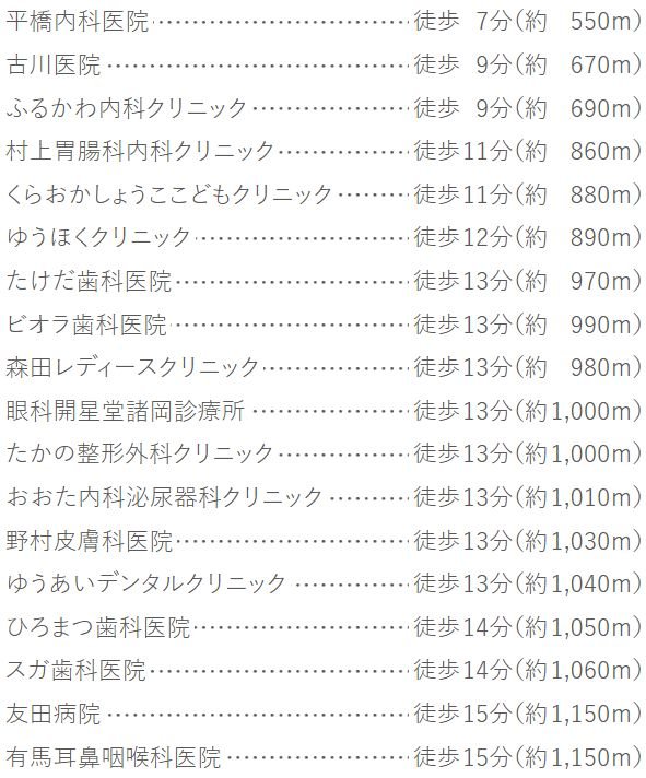 医療施設