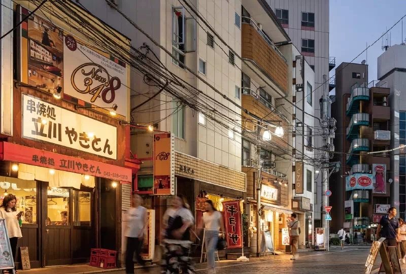 南口飲食店街