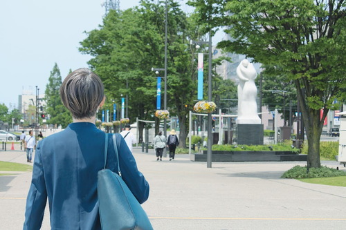 富山市ブールバール広場