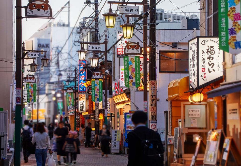 草加駅前一番通り商店会
