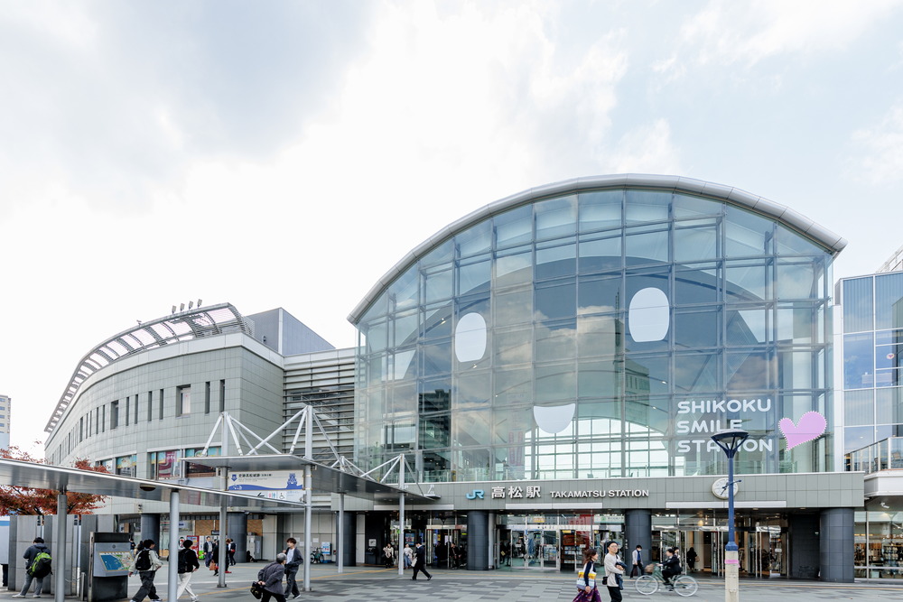JR「高松」駅