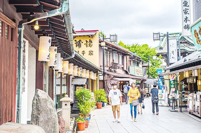 帝釈天参道