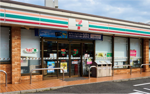 セブン-イレブン別府田の湯町店