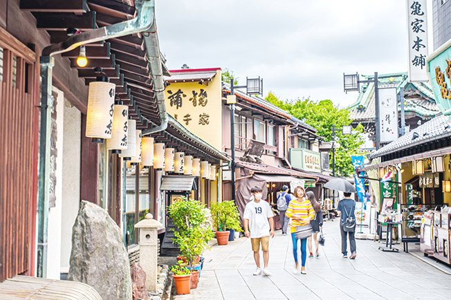 帝釈天参道