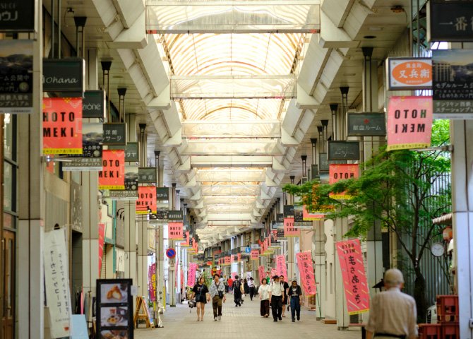 久留米ほとめき通り商店街