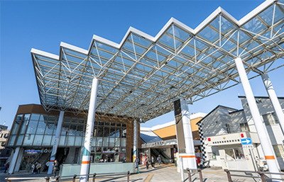 「朝霞」駅