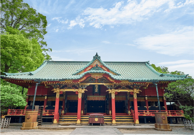 根津神社 本殿