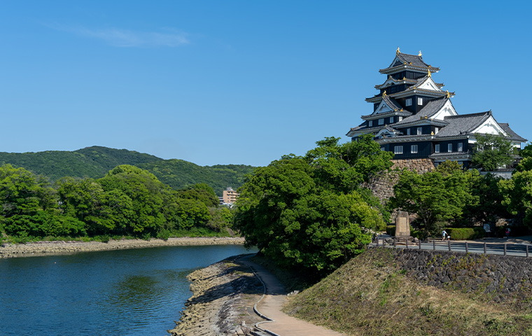岡山城
