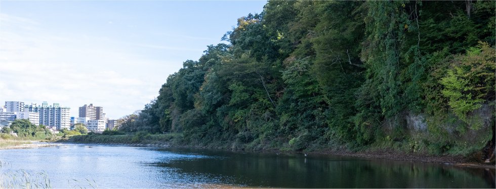 広瀬川〈米ヶ袋スポーツ公園〉