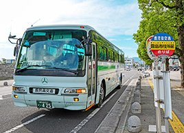 鹿児島交通「霧島市役所」バス停(北側)