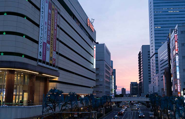 JR「大宮」駅西口