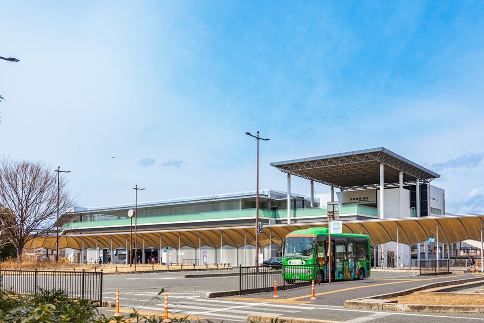 JR「北長瀬」駅