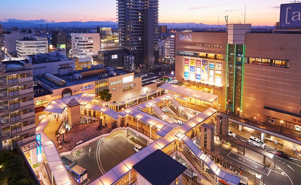 「川越」駅東口