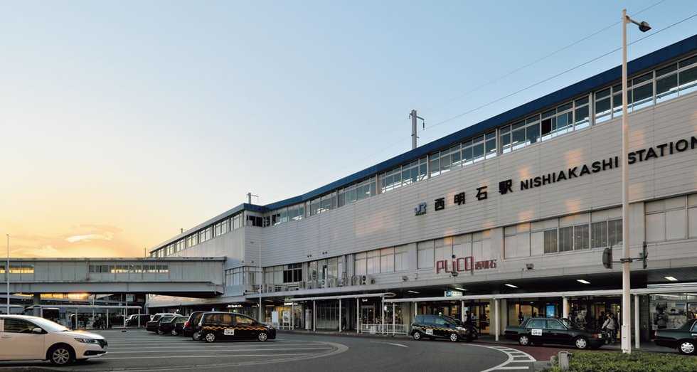 「西明石」駅