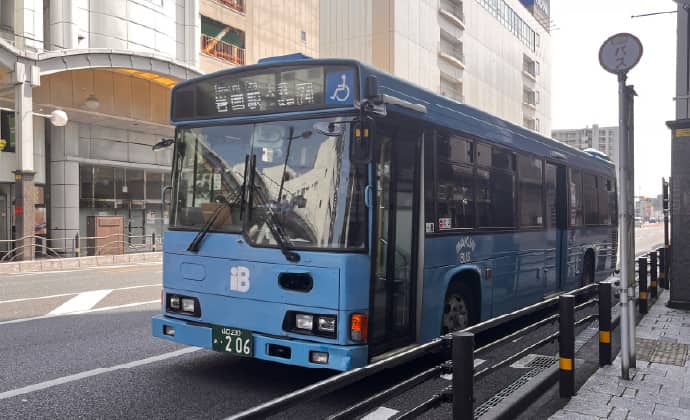 「三笠橋」バス停