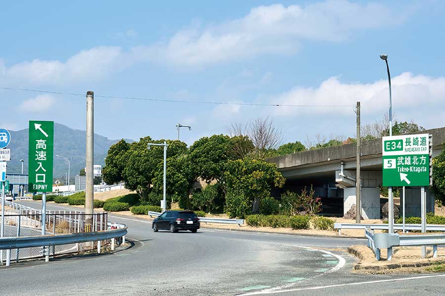 長崎自動車道「武雄北方IC」