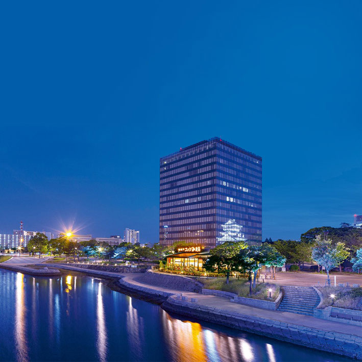 紫川・北九州市役所