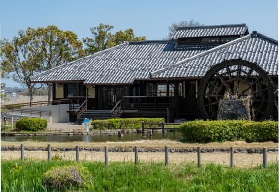 能登川水車とカヌーランド