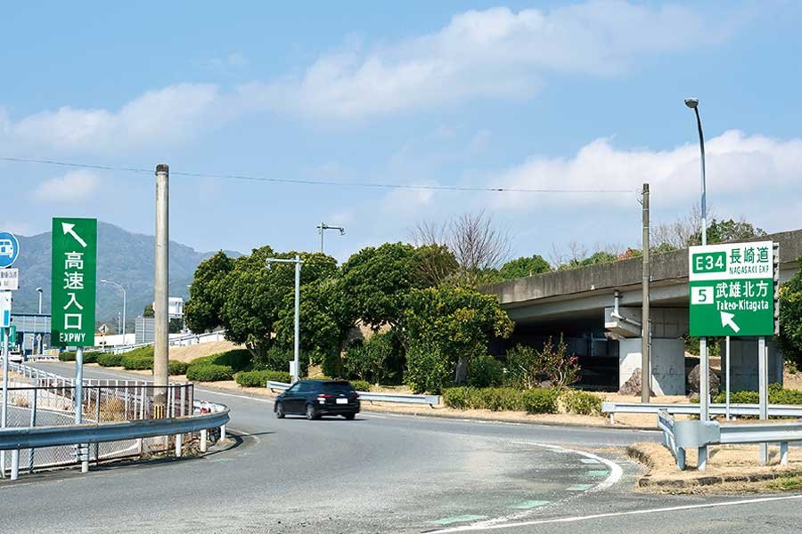 長崎自動車道「武雄北方IC」