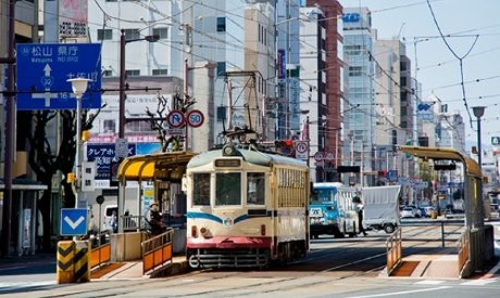 とさでん交通『堀詰』電停