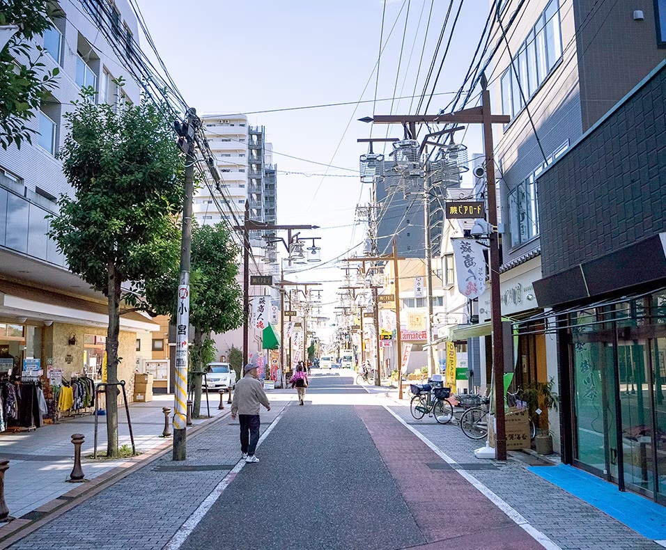 蕨ピアロード商店街