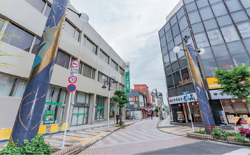 モザーク通り商店街（久米川中央銀座会）