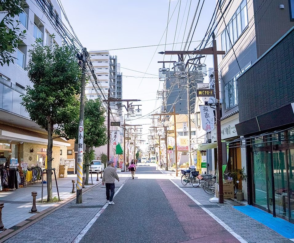 蕨ピアロード商店街