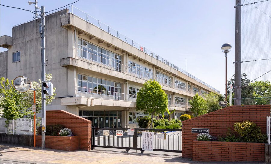【通学区】さいたま市立日進小学校