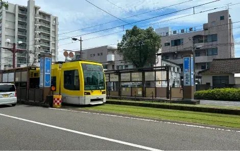 市電「中郡」電停