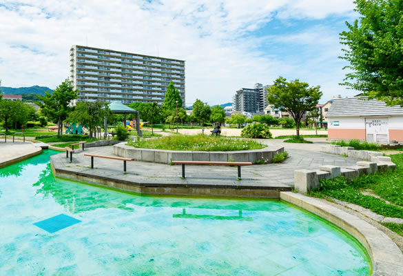 水笠通公園