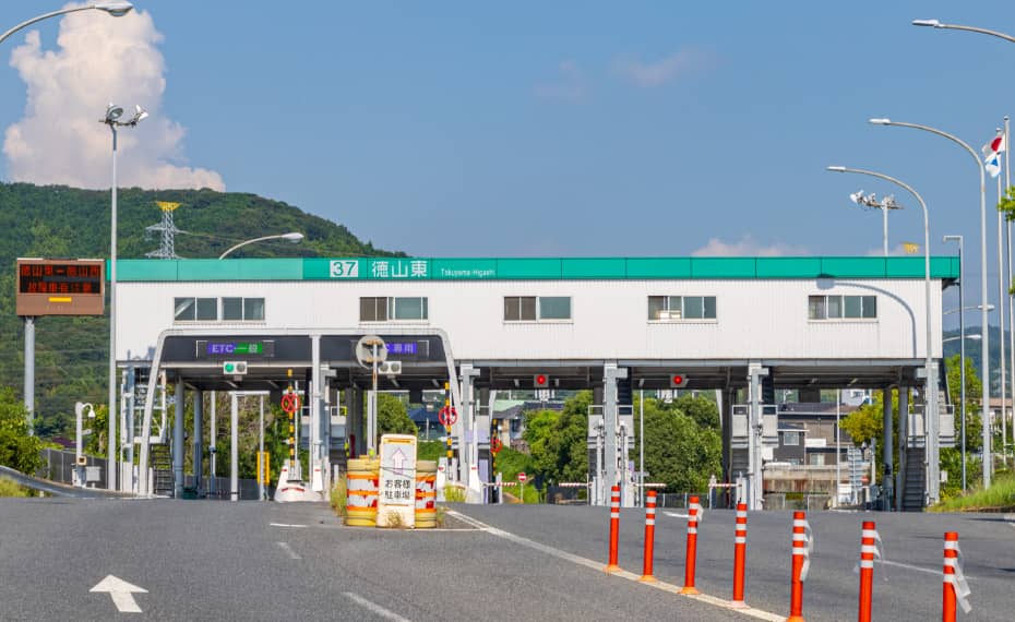 山陽自動車道「徳山東」IC