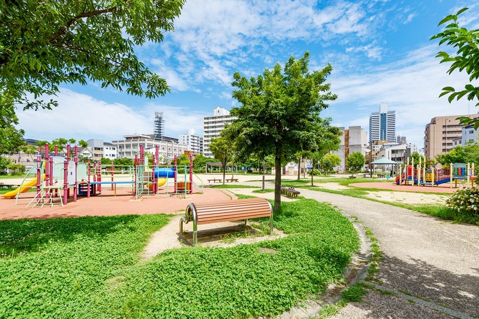 水笠通公園