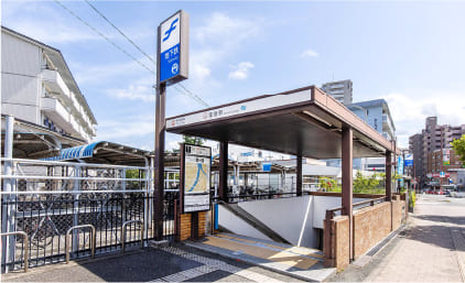 福岡市地下鉄空港線「室見」駅