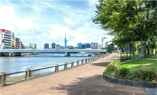 室見川河畔公園